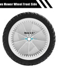 8 Inch Front Drive Wheel Set For Toro 22 Inch Recycler Self Propelled Lawn Mower Replacement 105-1815 Gear Assembly Front View