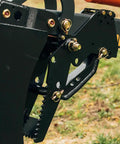 Mechanical Backhoe Thumb Attachment For Excavators Bolt On 5 Position Adjustable Thumb with heavy-duty grip on digging site