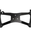 Universal Racing Steering Wheel For Go Karts ATVs And UTVs With Aluminum Alloy And PU Grip shown in black finish