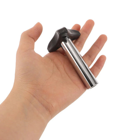 M8 Screw Nut Replacement For Ice Cream Machines Heavy Duty Plastic And Metal Clamp Nut For Soft Serve Dispensers Quick Install Commercial Restaurant Repair Part To Prevent Downtime, black plastic handle