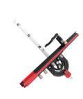 Heavy Duty Aluminum Miter Guide With Slick Sliding Fence For Table Saws And Router Tables Precision Tilt From Minus Sixty To Plus Sixty Degrees With Thirteen Stops for accurate woodworking cuts.