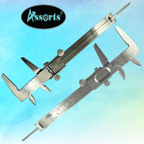 Non Digital Vernier Caliper For Pros For Precision Metric And Imperial Measuring Inside Outside Depth And Step Readouts Stainless Steel