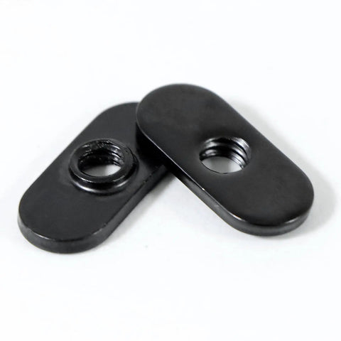 1/4-20 Threaded Centered Slide In T Nuts For 10 Series Aluminum Extrusion Rails Budget-Friendly Pack Of 100 Zinc Plated Steel Durable Hardware