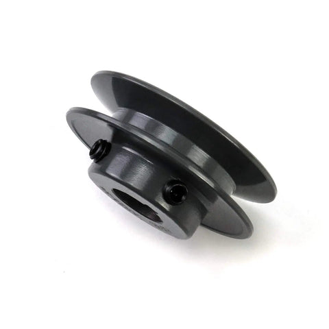 Single Groove V Belt Sheave 2.85 Inch Outside Diameter Three Quarter Inch Bore Cast Iron Pulley For V Belt 3L 4L A AX Systems Fixed Bore Durable Anti Corrosion Industrial Grade Built Tough