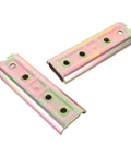 Sectional Sofa Connectors For Stable Interlocking In Small Apartments, 2 Pack Iron Couch Frame Hardware, Burrfree Surfaces, visible pair