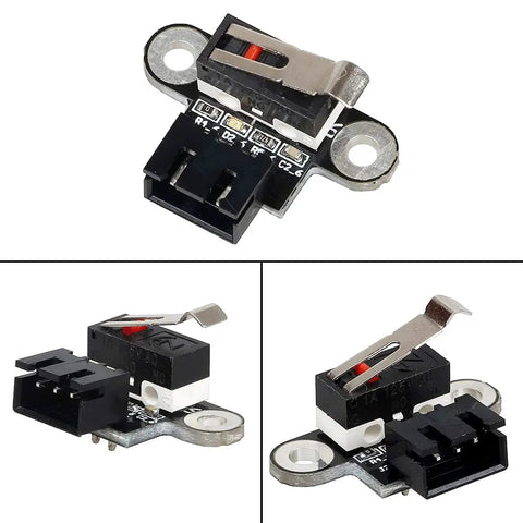Six Pack Mechanical Limit Switch Module Vertical Endstop Switch Kit With One Meter Cable And Three Pin Connectors close-up