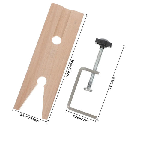 Two Pack Adjustable Desk Mounting Clamps For Jewelry Making And Woodworking No Drilling Required Pro Grade Build