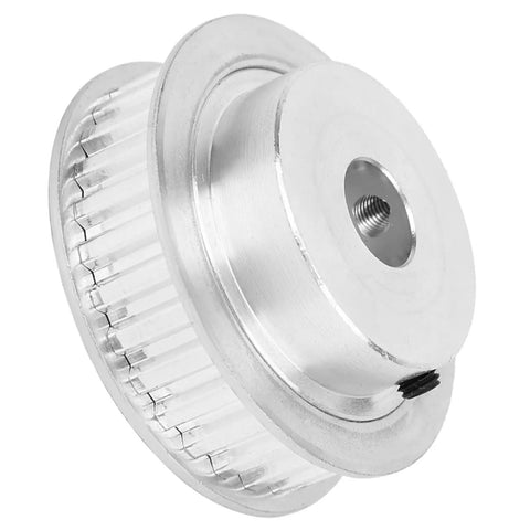 XL Type 30 Teeth Aluminum Synchronous Wheel Belt Pulley with 5 mm Bore for Precision Machining and Mechanical Power Transmission