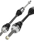 Heavy Duty Front Pair Cv Axle Shaft Assemblies Built To Handle The Road For Toyota Camry And Solara 1992 To 2001 with dual shaft design