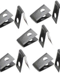 Metal clips set shown for Powerful 1600W Digital Temperature Control Hot Air Gun for Plastic Welding, Roofing and Flooring Projects, 110V