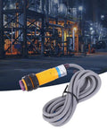 JYIO 10 Pack Infrared Photoelectric Switch Diffuse Reflection Sensor with 1.1m cable in industrial setting