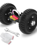 Heavy Duty 6 Inch Gate Wheel For Sliding Gates And Fences Fits Chain Link Metal Fence Or Wooden Gate Durable Rubber Tire