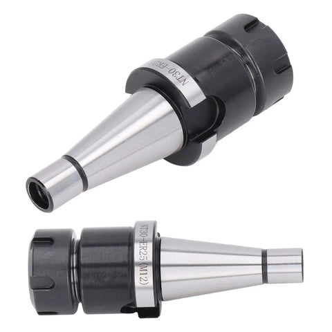 Knockout Performance NT30 ER25 M12 Collet Chuck Holder For CNC Milling, showcases precision engineering with alloy steel finish.