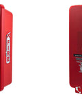 2 Pack Red Surface Mount Fire Extinguisher Cabinet With Front Pull Cover For 10 Lb Extinguishers heavy duty polymer shell.