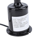 Close-up of wind speed monitoring sensor with label showing model and voltage, part of 0.8m plug and play cable RS485 Modbus unit