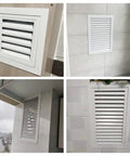 Aluminum Louvered Access Panel For Drywall Ceiling And Wall Vent Grille With No Sweat Quick Setup and sleek hidden design in various installations.