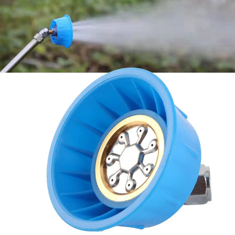 Seven Hole Elbow Atomizing Nozzle For High Pressure Garden Sprayers With Fine Mist And Wide Coverage, close-up view