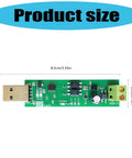 USB To MBUS Slave Module For FC722 Chip Debugging, Low Leakage Current, Industrial Rate 300 9600 BPS, Adjustable Bus Voltage 12V To 42V, 5V And 3.3V Regulated Output, Stable UART Communication MBUS Debugging Accessory, 8.5cm board