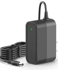 Universal 36 Volt Replacement Power Adapter For Cordless Stick Vacuum Battery with a power cord and LED indicator light.