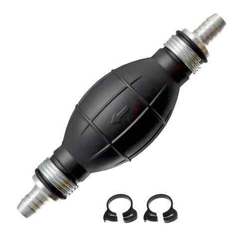Go To Fuel Line Hand Primer Bulb 5/16 Inch 8mm Universal Transfer Tool For Marine Boats Inboards Outboards RVs Cars Motorcycles Engine Gasoline Diesel Water Oil Not For Corrosive Liquids