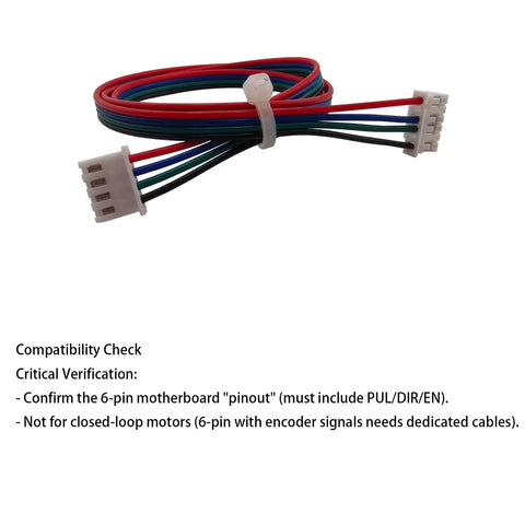 4 Pack Nema 17 Stepper Motor Cables With Ridiculously Slick XH2.54 To PH2.54 Plugs 500Mm Length for 3D printer mods