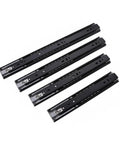 Side-Mount Drawer Slides For Cabinets, Cold-Rolled Steel Replacement Hardware, Full Extension Glides For Kitchen And Furniture, 1 Pair