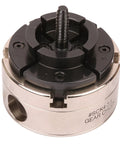 Three And A Half Inch Self Centering Wood Lathe Chuck Set With Round Jaw Mount Includes Step Jaw Pin Jaw Wide Jaw And Adapter