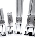 20 Sets 10 Series Aluminum Extrusion Corner Bracket Kit Pro Grade 1x1 Inch Right Angle L Connectors With T Nuts And Stainless Hardware