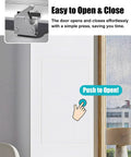 Smooth Finish Paintable Flush Mount Plumbing Access Panel For Drywall Sheetrock Hidden Wall Door With Easy Spring Loaded Pop Out Mechanism 36 By 40 Inches Tough Aluminum Frame with touch mechanism.