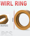 Top Tier 24Pc Plasma Cutter Consumable Kit For Cut-55Ds Pro And Cut-60Ds Pro swirl ring made of high temperature resistant material.