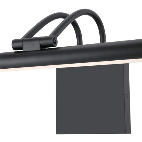 Hardwired 17 Inch LED Picture Light Dimmable Matte Black 3000K With 794 Lumens Energy Saving UV Safe Lighting For Wall Art And Photos Dope Illumination That Lasts Up To 35,000 Hours