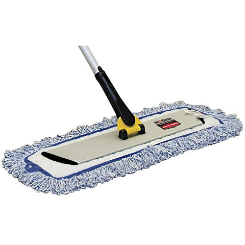 Straight Up Heavy Duty 17 Inch Silver Microfiber Mop Frame With Quick Connect Design for industrial janitorial work and hardwood floor care.