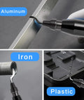 Deburring Tool With 11 HSS Swivel Blades for Metal 3D Prints and Resin Ideal for Plumbing Burr Removal Rust Resistant Coating