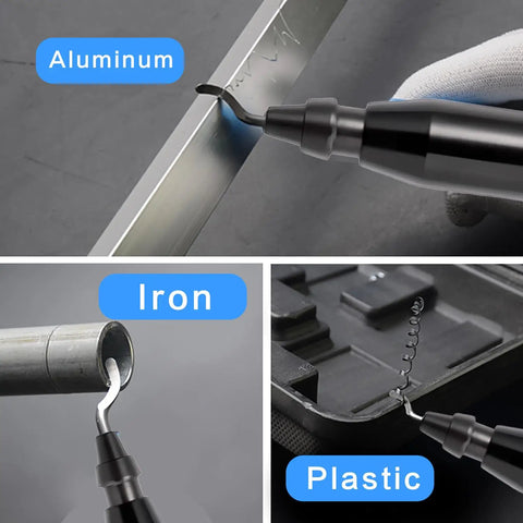 Deburring Tool With 11 HSS Swivel Blades for Metal 3D Prints and Resin Ideal for Plumbing Burr Removal Rust Resistant Coating