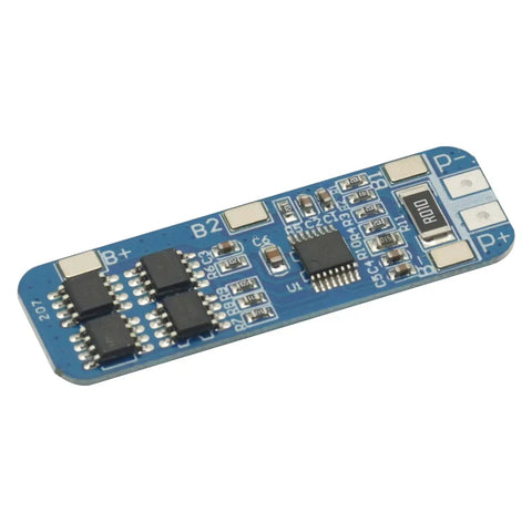 Slick 3Pcs 3S 12V BMS For 18650 Lithium Ion Packs Offering 10 Amp Max Draw, 50x16mm PCB with battery protection circuits.