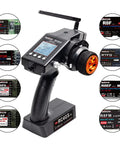 RC4GS V3 2.4G 5 Channel RC Transmitter And Receiver With Built In Gyro For Crawler Trucks Cars And Boats Ready To Race
