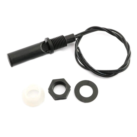 Two Pack Must Have M16 Water Level Sensor Flow Switch Kit For Aquariums Fish Tanks Hydroponics And Pools 110V DC Side Mount Horizontal Liquid Float Switch No External Power Supply Needed – components displayed