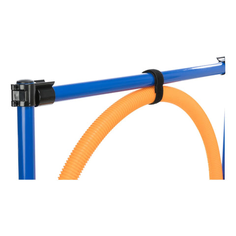 Close-up of Dog Agility Ring Jump 22 Inch Diameter For Training And Fun At Home Portable Pro Grade Gear With Easy Setup and Layout Options.