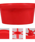 Backpack Sprayer Filter Screen 142mm Outer Diameter Knapsack Mesh Strainer For Misting Irrigation And Sprayer Accessories Boosts Coverage, Reduces Clogs, Easy Install For Quick Maintenance showing red mesh design and details