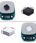 Digital scale measuring ingot and foam block from Dog Weighted Weights Set 0.5lb Each Ingot Weights And Foam Blocks For Walking And Strength Training.