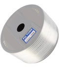 Hella Flexible Transparent Pu Air Hose With Ultra Soft Pneumatic Tubing 10mm Outer Diameter And 6 5mm Inner Bore For Air Compressors on a spool.