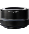 Adjustable T2 to RF Lens Mount Adapter for Canon EOS R Mirrorless Cameras, T Mount to Canon RF, side view.