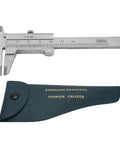 Vernier Caliper 0-50mm Precision Measuring Tool For Jewelry And Watches, Stainless Steel Body, includes protective case
