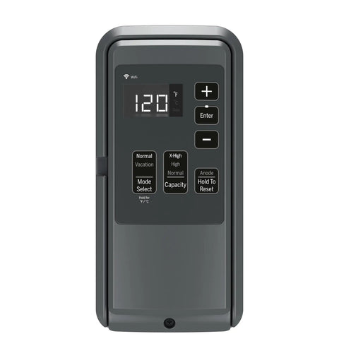 Smart Electric Water Heater Smooth Operator Built In Wifi And Flexible Capacity Settings For Heavy Duty Hot Water Recovery digital control panel.