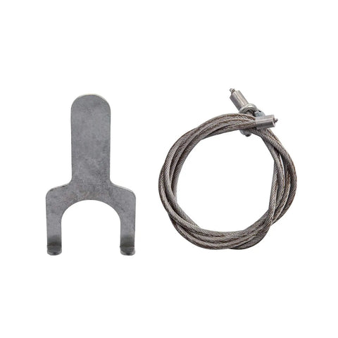 Steel hook and coiled wire rope for Heavy Duty Spring Balancer Tool Holder Retractable 11 To 19 Lbs 5 To 9 Kg
