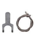Steel wire and hook for Built Tough Heavy Duty Spring Balancer 33-49 Lbs 15-22 Kg Retractable Tool Holder