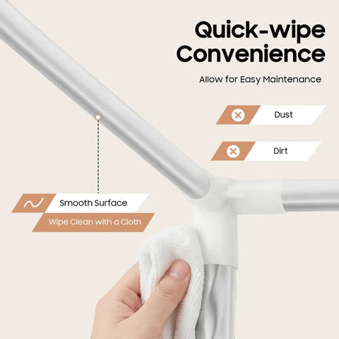 Hella Sturdy Queen Size Canopy Bed Frame Posts with Four Corner Stainless Steel Brackets easy maintenance and smooth surface caring.