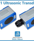 Digital Ultrasonic Flow Meter For Liquids TUF-2000B Bi-Directional 0 To 10 Meters Per Second IP67 Industrial Grade DN50-700MM