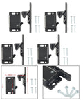 Up Your Game With These Heavy Duty Universal RV Drawer Latches And Push Catches with screws for cabinets or RVs.