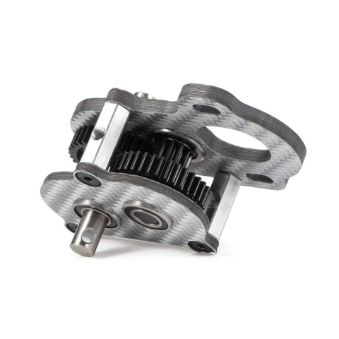 Ridiculously Light Carbon Fiber Portal Transmission Gearbox For 1 To 10 Scale RC Crawlers, Low Center Of Gravity Design, Only 30g